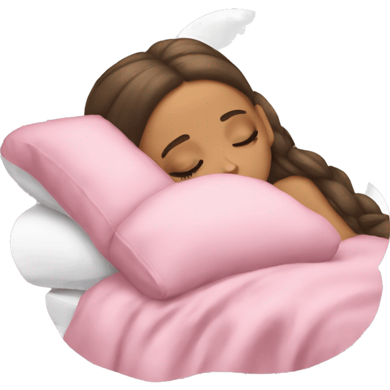 Ariana Grande sleeping emoji