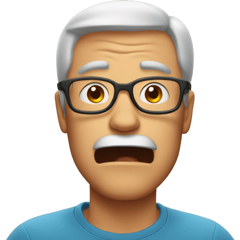 Dad shocked emoji