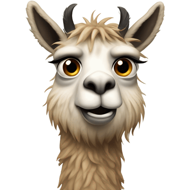 upsest lama emoji