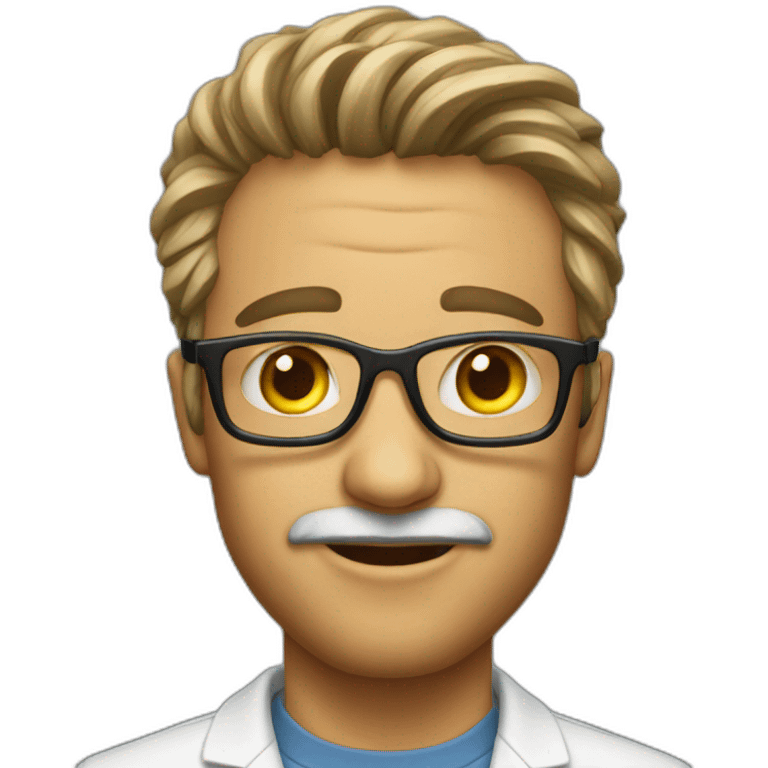 cool science nerd emoji