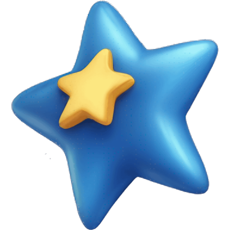 falling star with light emoji