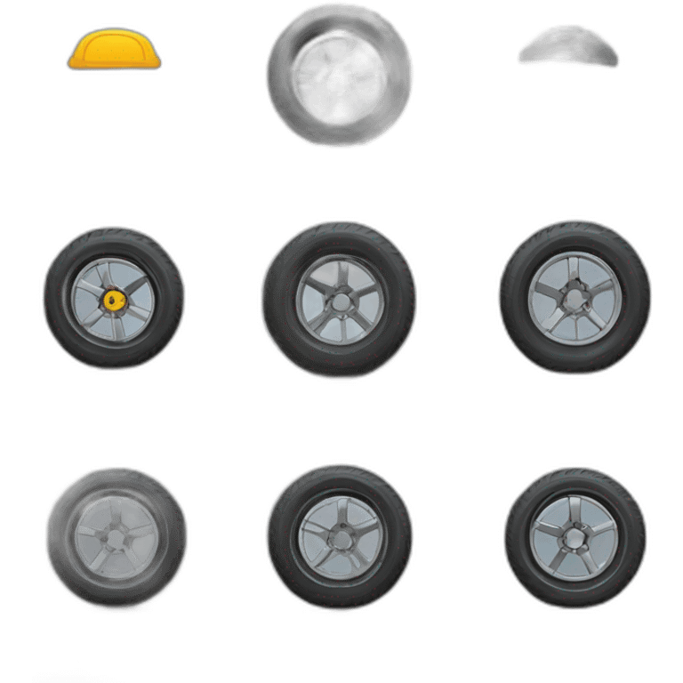 Tires designer fintech emoji