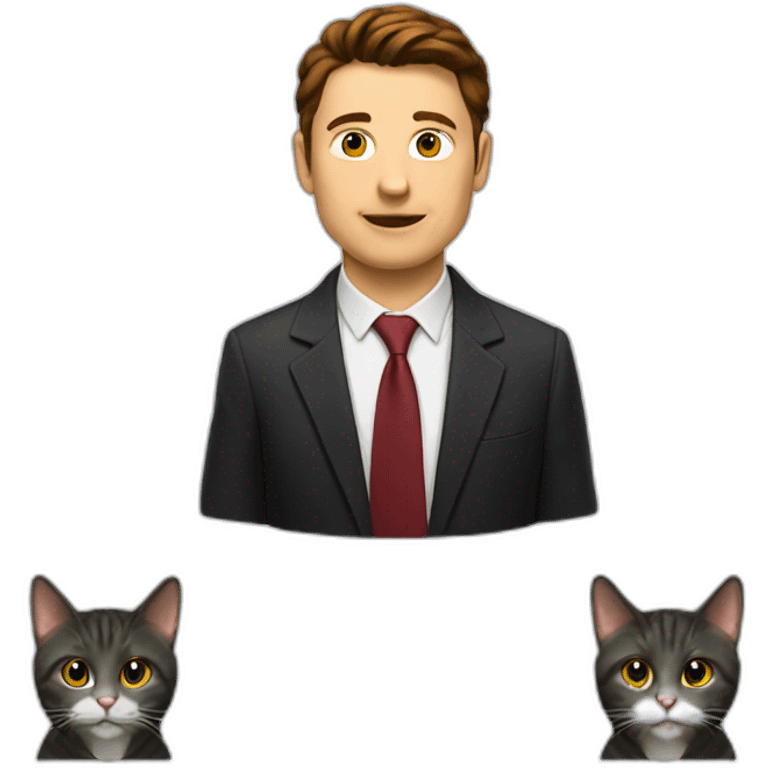 elon on cat emoji