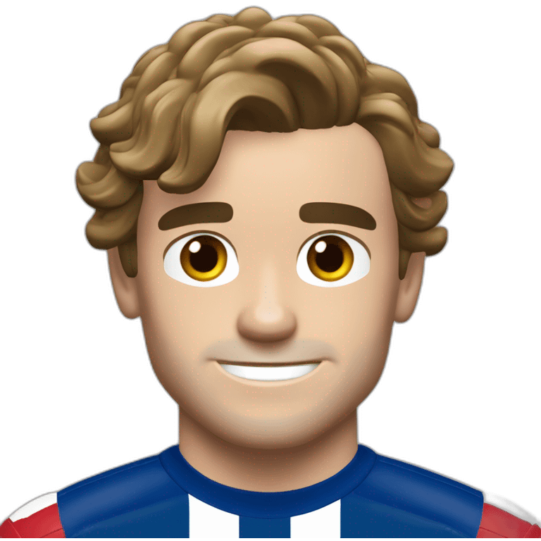 Antoine Griezmann atletico de Madrid emoji