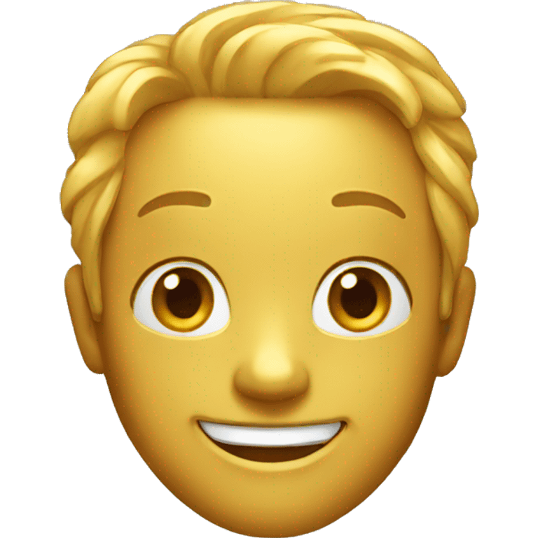 golden smile emoji emoji