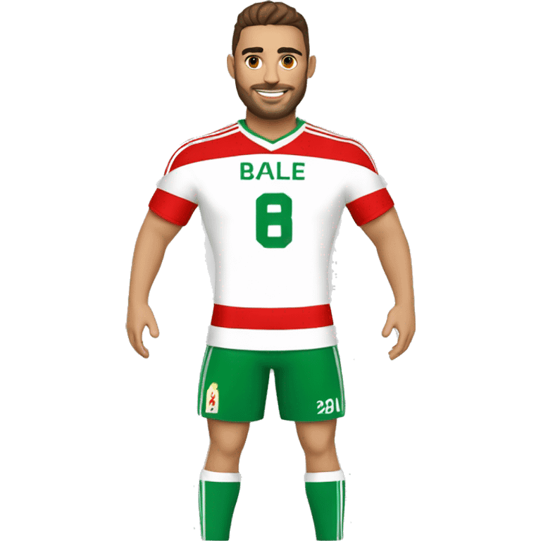 Gareth Bâle avec le maillot de l’Algérie  emoji