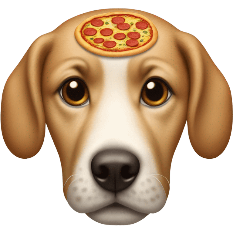 Pizza dog emoji