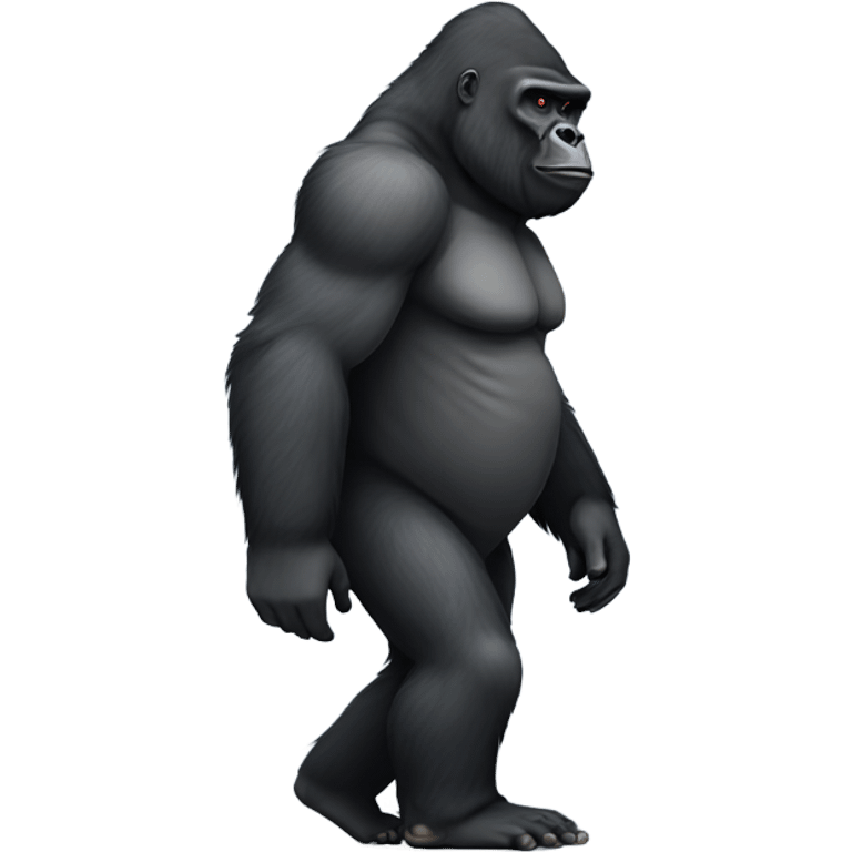 gorilla walk emoji