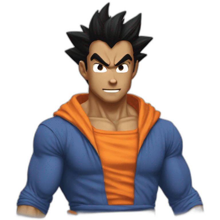 does goku clean nuts? emoji