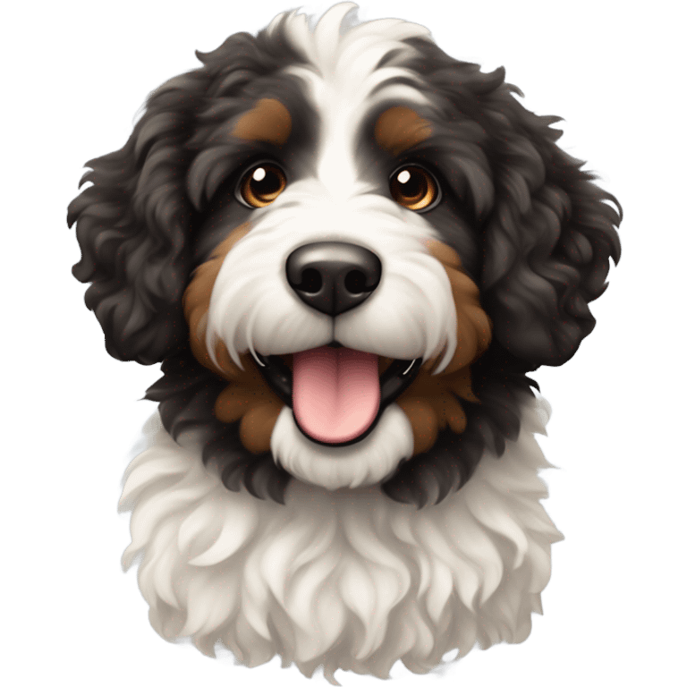 Bernedoodle emoji