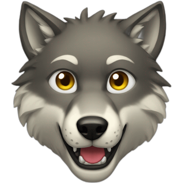 Gaming Wolf  emoji