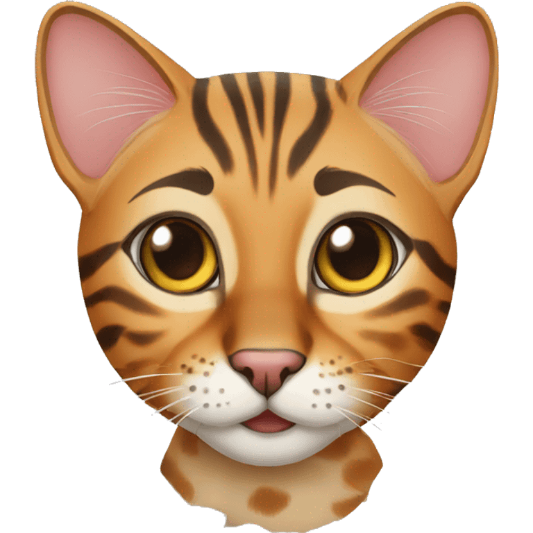 Bengal cat emoji