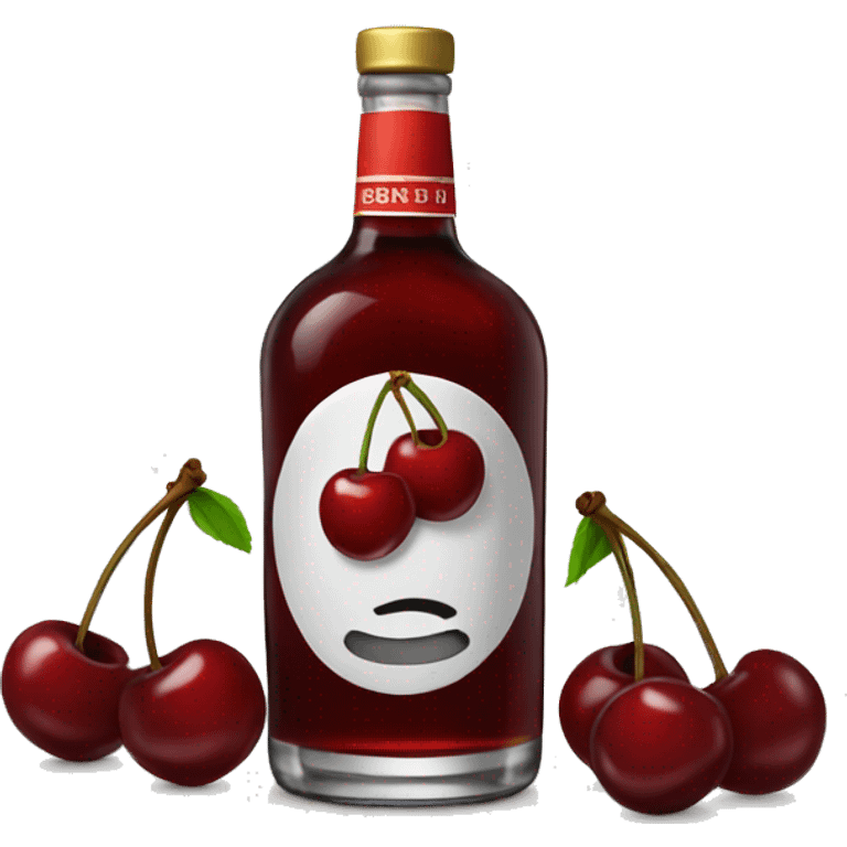 Cherry liquor emoji