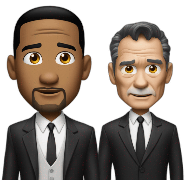 mib will smith and tommy lee jones emoji