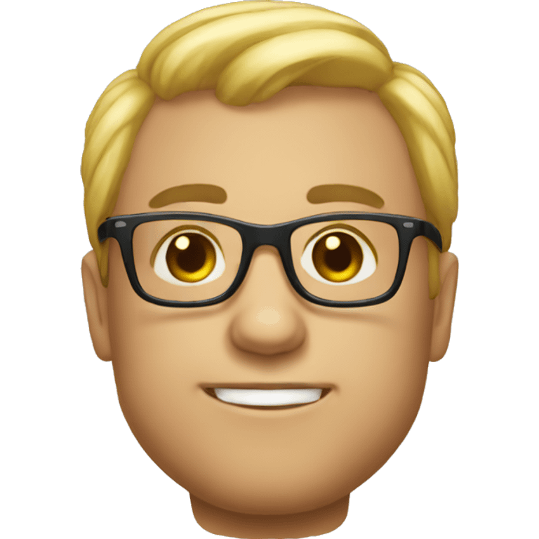 Emoji avec lunettes  emoji