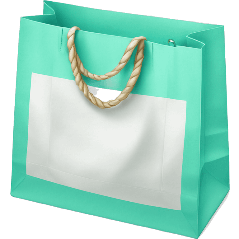 Tiffany & co shopping bag  emoji