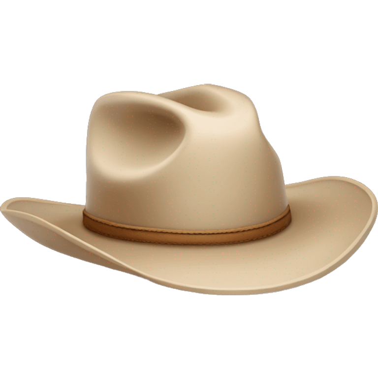 vaca com chapeu de cowboy emoji