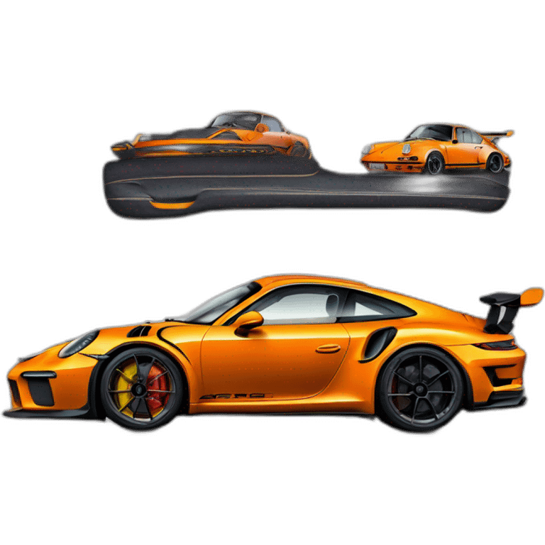 Porsche 911 992 gt3rs emoji