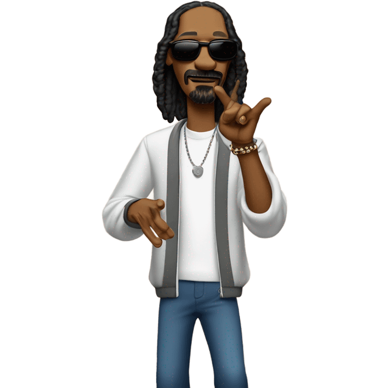 Snoop dogg mic drop emoji