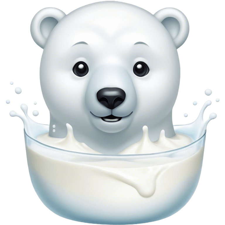 milk bear emoji