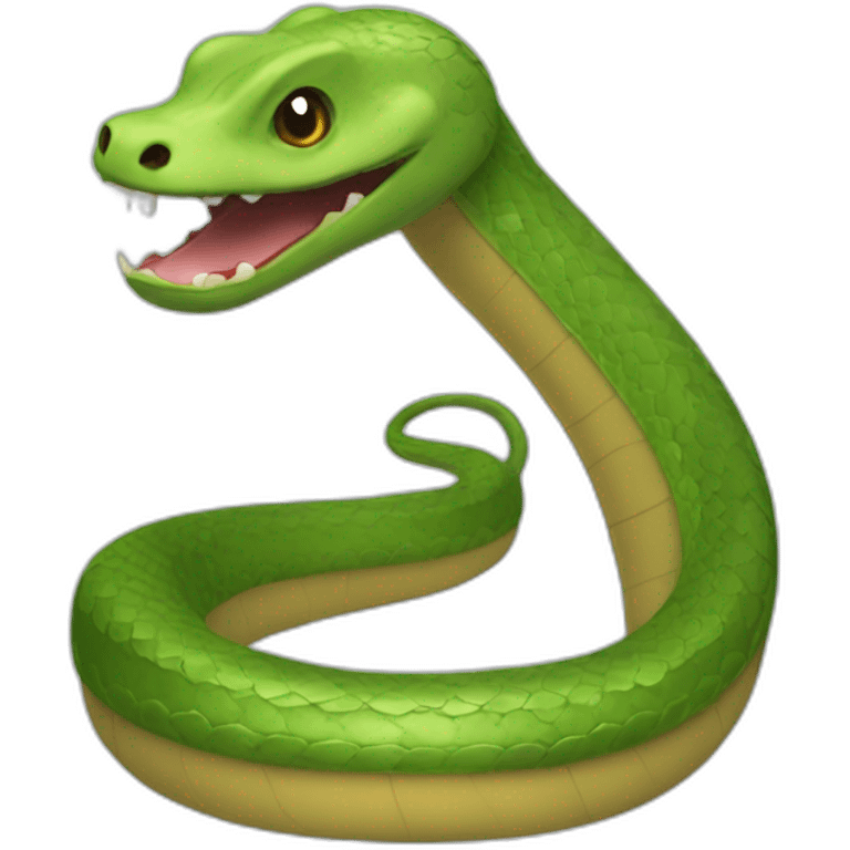 Serpent a tête de souris emoji