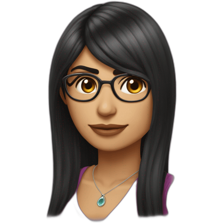 Mia Khalifa twitch emote tear drop SFW emoji