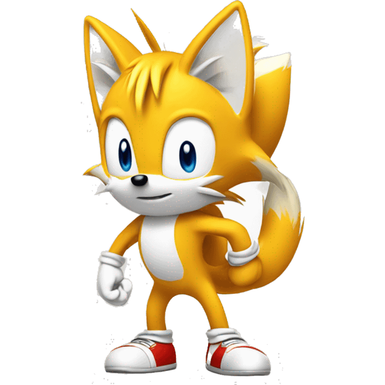 Tails sonic emoji