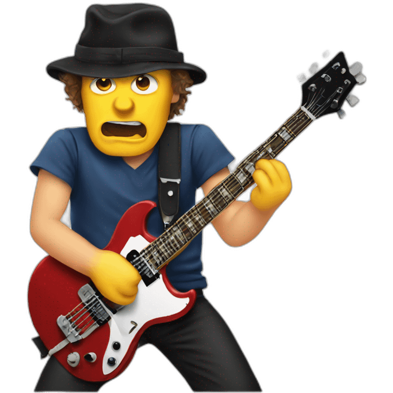 Angus young emoji