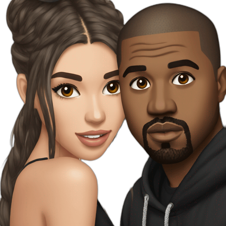 Kanye West proposes the Marriage to Madison Beer emoji