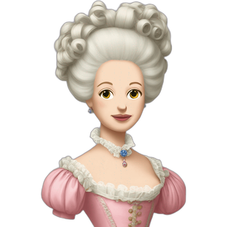 marie antoinette holding her own head emoji