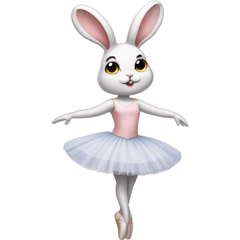 ballerina rabit emoji