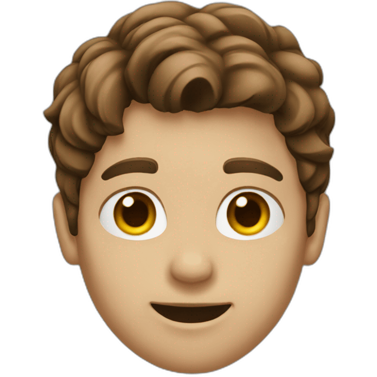 tech boy brown hair emoji