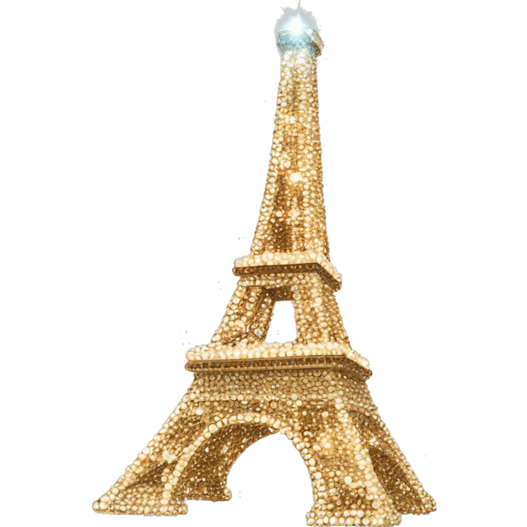 Eiffel Tower sparkling emoji