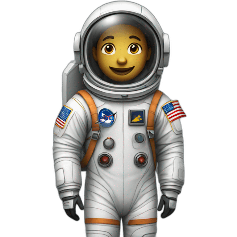 astronaut at school emoji