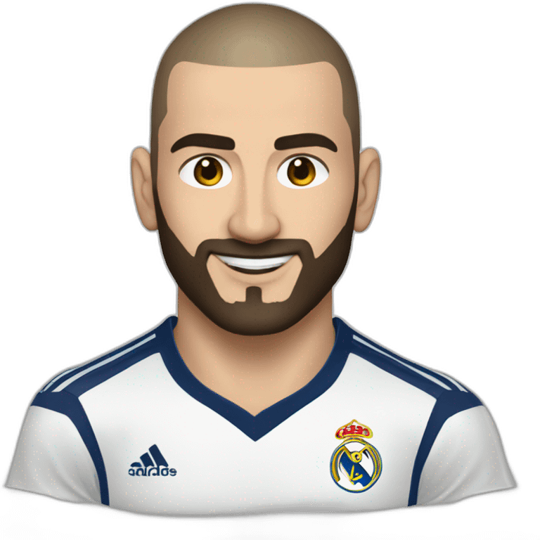 benzema football player realistic emoji