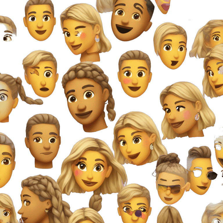 Hailey Bieber at Coachella emoji