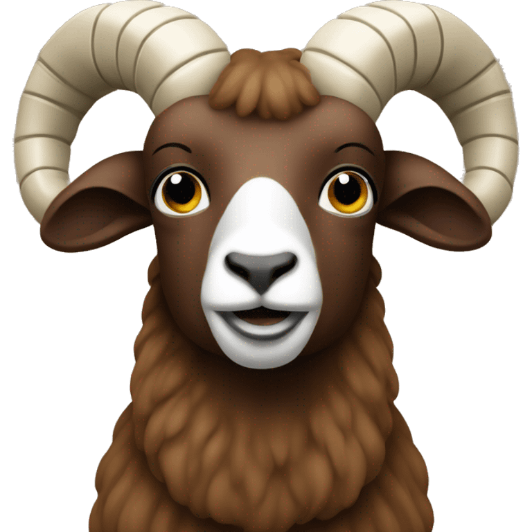 Brown Ram emoji