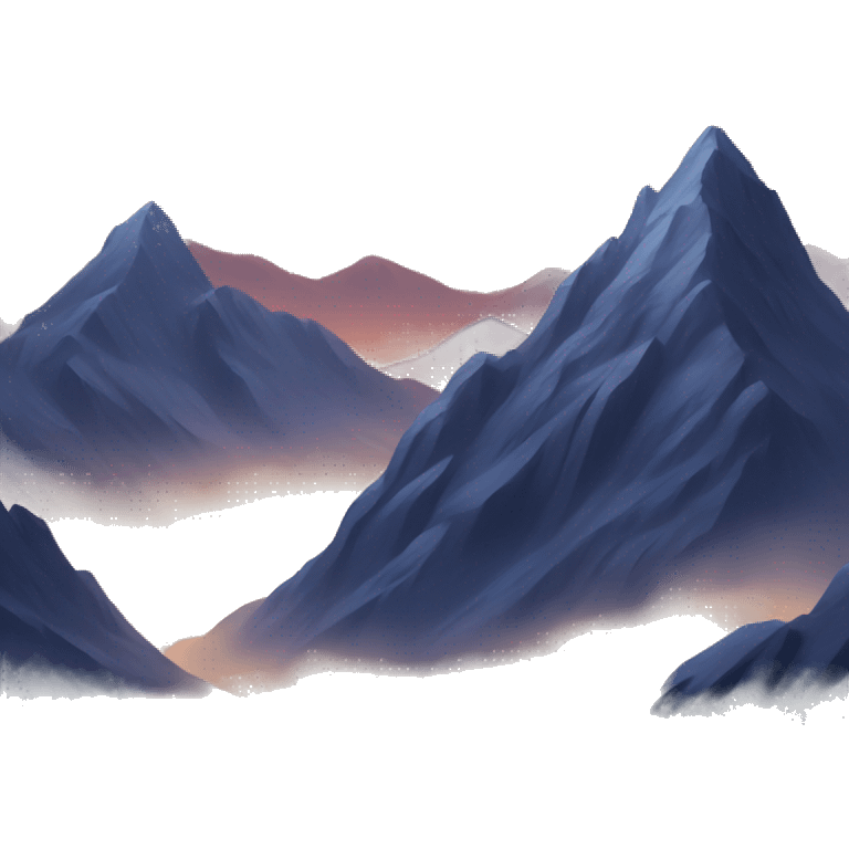 night mountain emoji