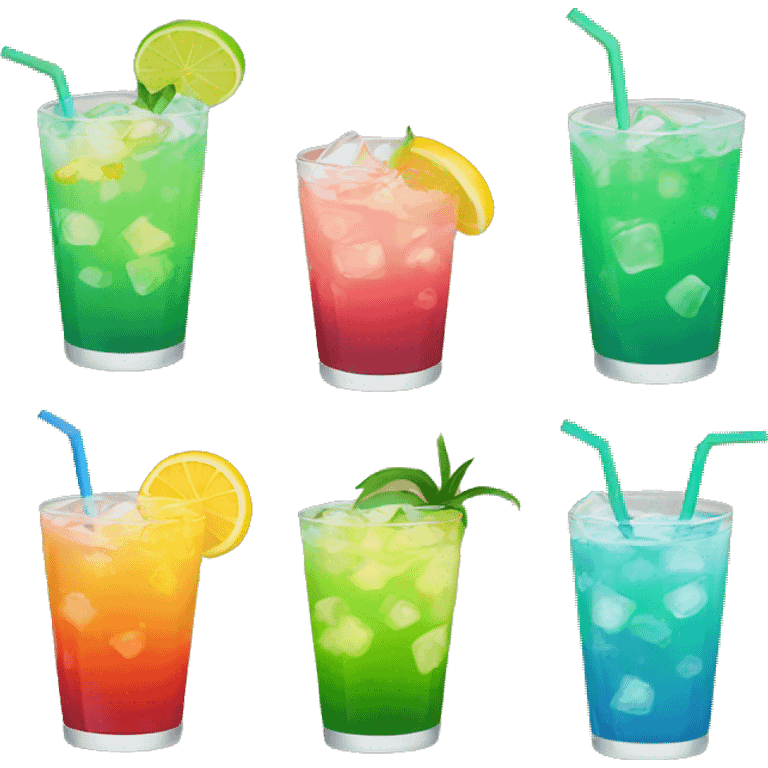 summer drinks emoji