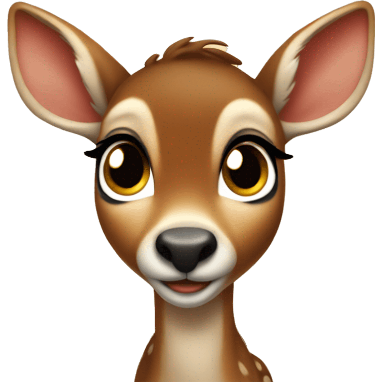 a cute bambi  emoji