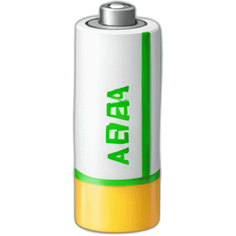 rechargeable batteries AAA emoji