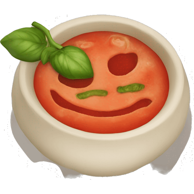 Sopa de tomate emoji