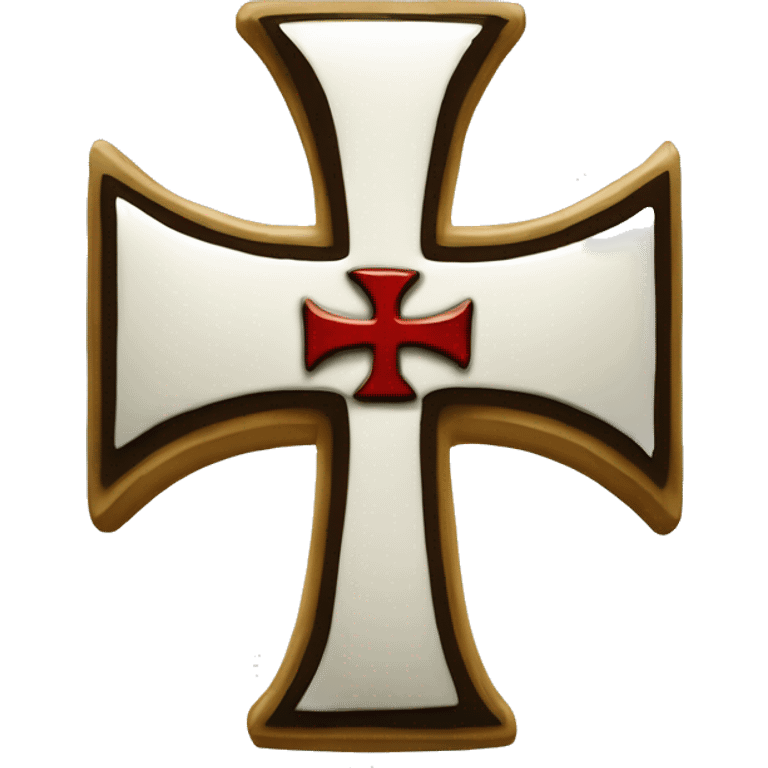 knights templar cross emoji