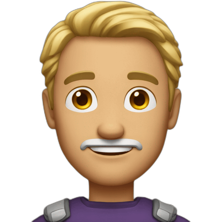 hero man mid age emoji