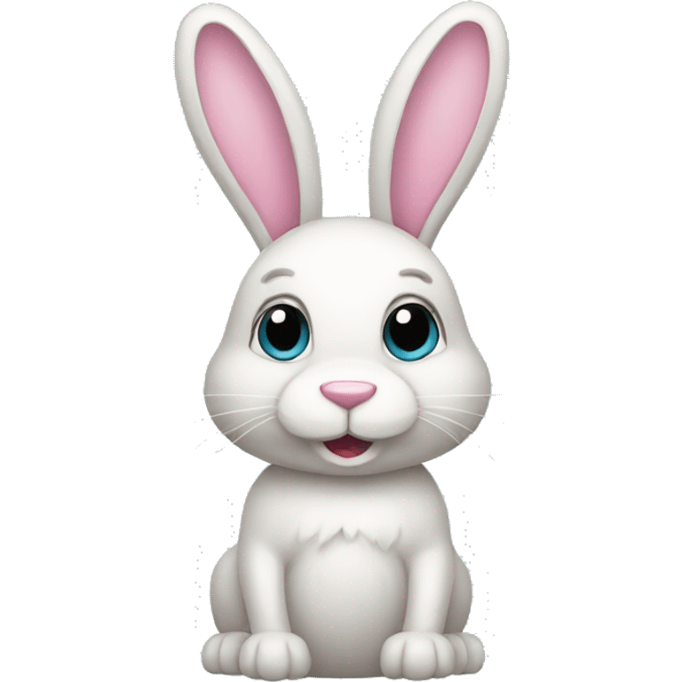 easter bunny skinny emoji