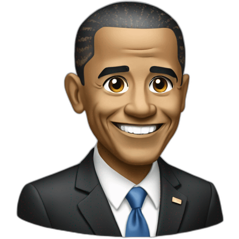 Barrack Obama h emoji