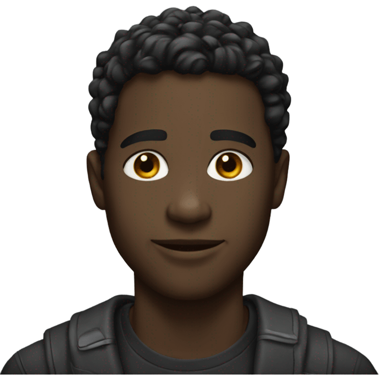 Black guy emoji