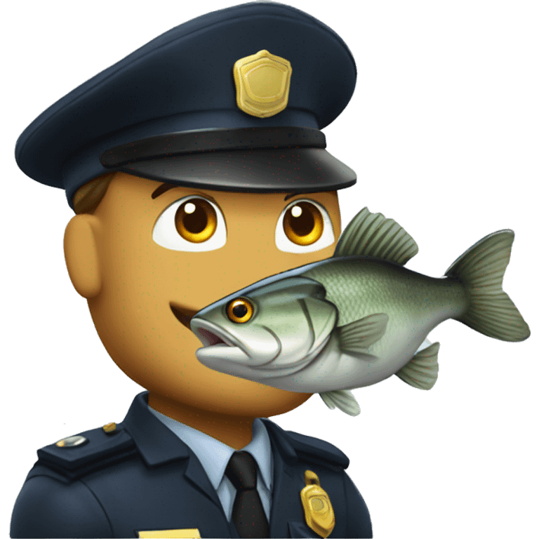 cod fish cop emoji