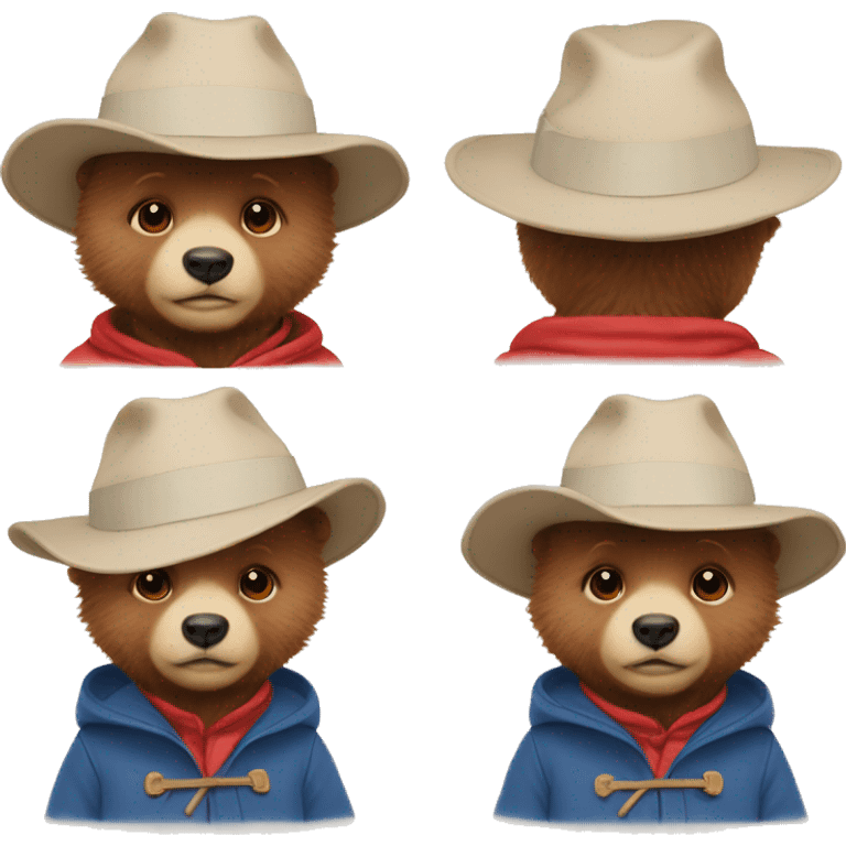 Paddington a baby bear emoji