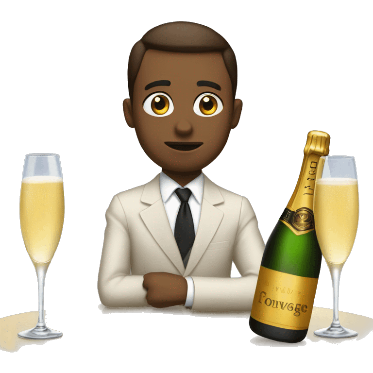 Champagne problems emoji